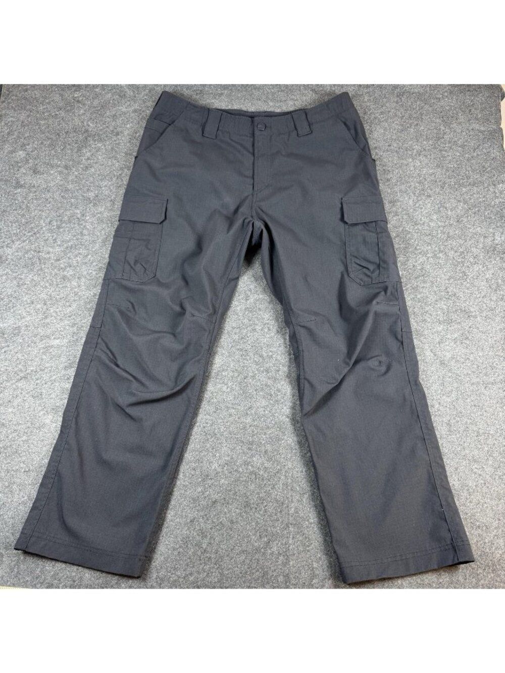 Under Armour Storm Pants Mens Size 38 Gray Cargo Water Resistant Workwear